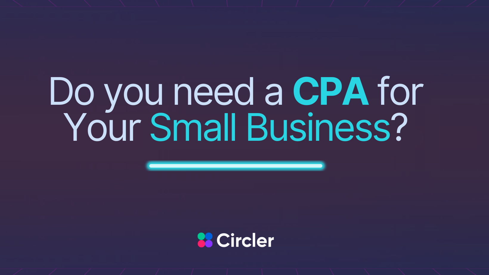 Do you need a CPA for Your Small Business?